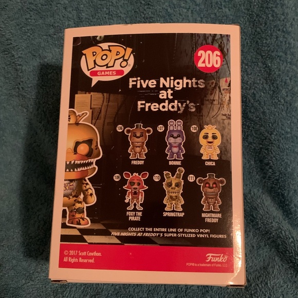Funko Other Gamestop Exclusive Fnaf Jack O Chica Funko Pop Poshmark